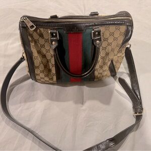 Preloved Gucci Boston bag with detachable strap